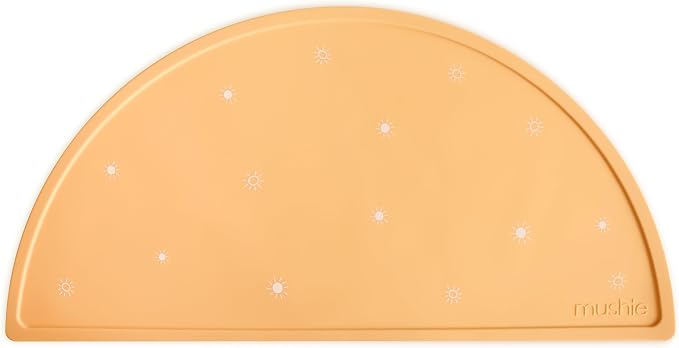 mushie Silicone Placemat for Kids | BPA-Free Non-Slip Design by mushie