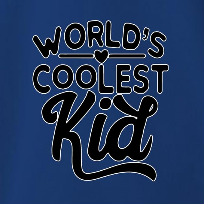 World's Coolest Kid Funny Cute Humor Infant Premium Jersey Baby Bib - Image 2