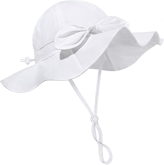 Baby Girl Sun Hat Summer Foldable Beach Hats by Weradau