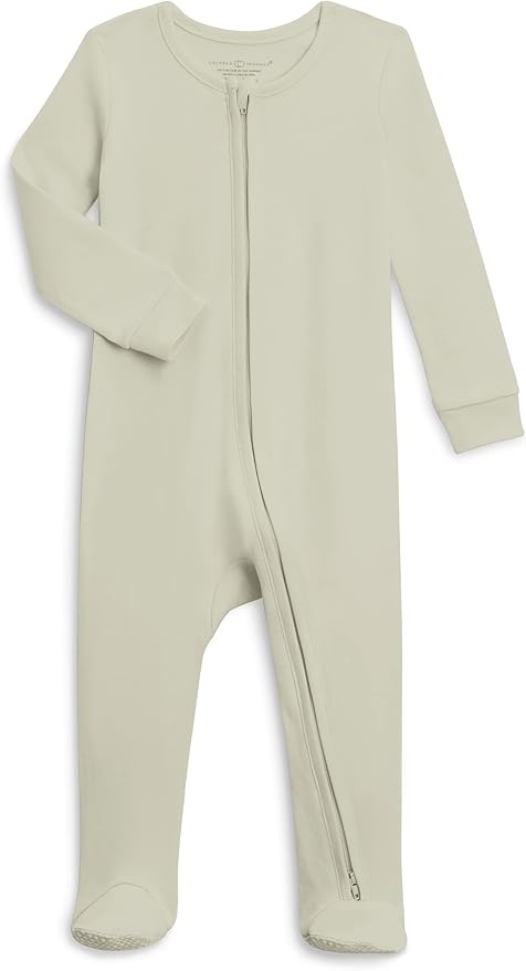 Colored Organics Baby Zip-Up Footed Sleeper by ColoredOrganics