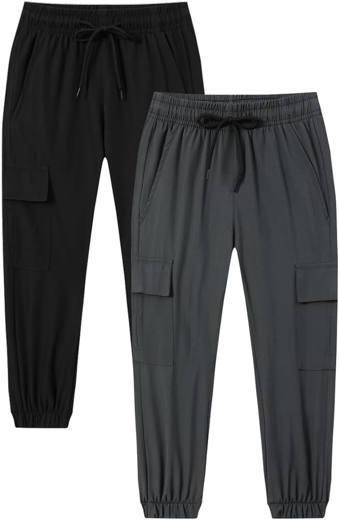 Toddler Boys Cargo Jogger Pants Baby Boys Sweatpants Thin Quick Dry Casual Pull by Muaney