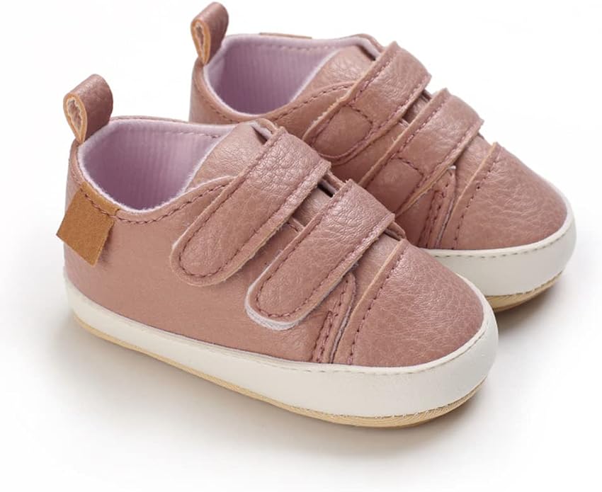 Clowora Baby Boys Girls Shoes Non-Slip Rubber Sole Sneakers Infant First - Image 2