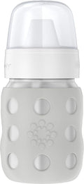 Lifefactory 8-Ounce Stainless-Steel Vacuum-Insulated Wide-Neck Baby Bottle by Lifefactory