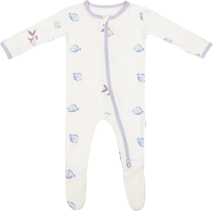 Bamboo Little Soft Baby Footie Pajamas, Baby Clothes, Newborn Sleepers by BambooLittle
