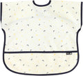 Short Sleeve Waterproof Bib for Toddlers – Feeding Apron for Mealtime, by Plie