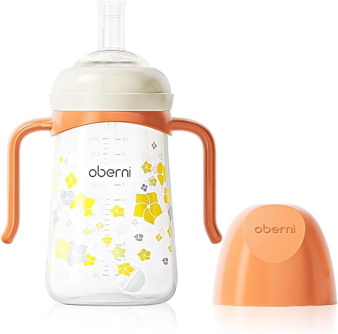 Baby Sippy Cup 240ml/8oz, Toddler Water Drinking Bottle by oberni