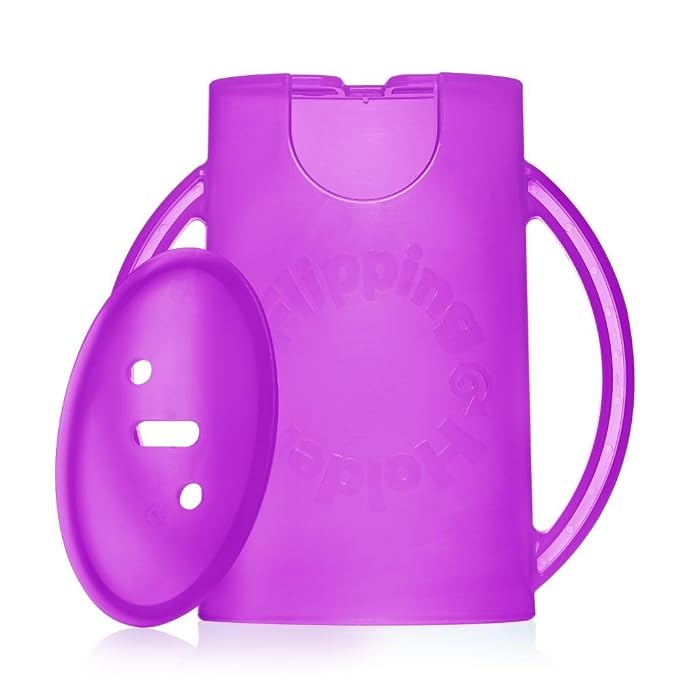 Flipping Holder Squeeze Proof Food Pouch Holder by FlippingHolder