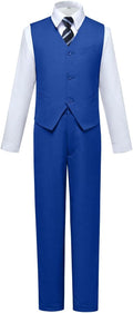 Visaccy Boys Suits Slim Fit Dress Clothes Ring Bearer Outfit by Visaccy