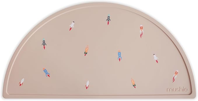 mushie Silicone Placemat for Kids | BPA-Free Non-Slip Design by mushie