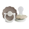 FRIGG Daisy Night SilkySoft Silicone Baby Pacifier | Made in Denmark | BPA-Free by mushie