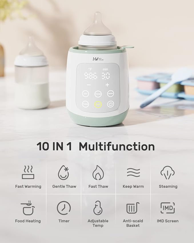 Bottle Warmer, 10-in-1 Fast Baby Bottle Warmer - Image 2