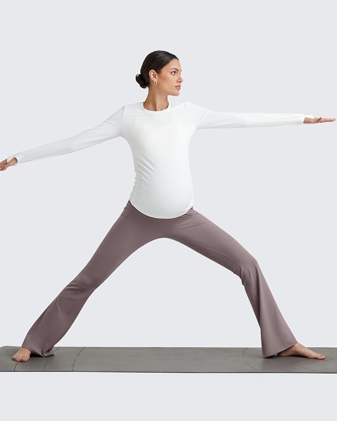 G4Free BareFeel Maternity Flare Leggings - Image 4