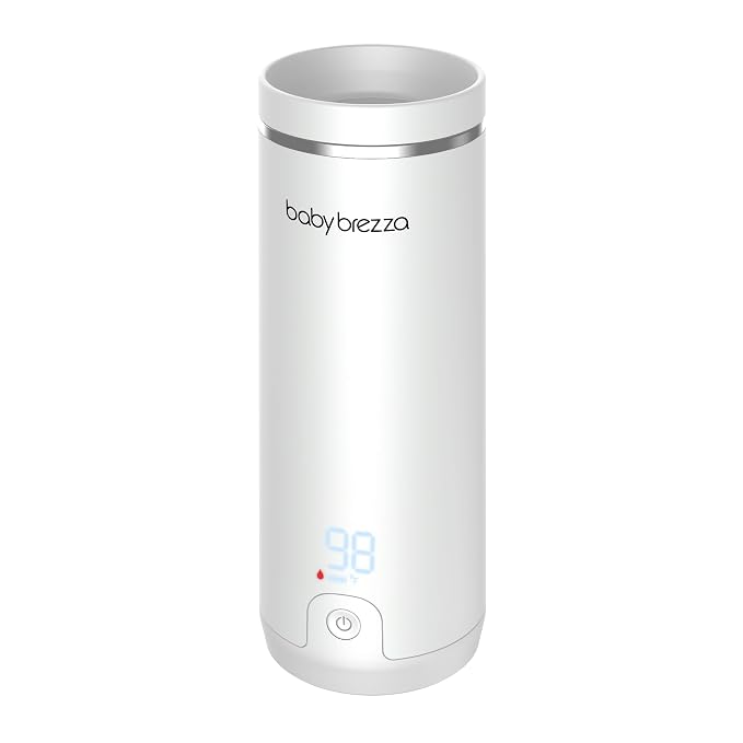 Baby Brezza Portable Warmer – 67% Faster Baby Bottle Warming by BabyBrezza
