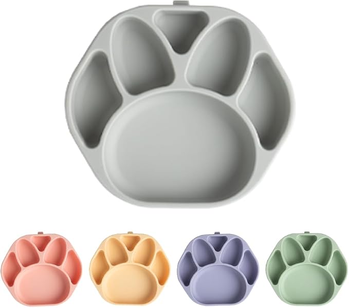 Baby Plates with Suction by Silunity
