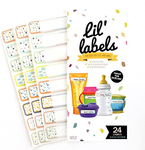 Bottle and Food Labels, Freezer Safe, Self-Laminating, Waterproof Kids Name - Image 8