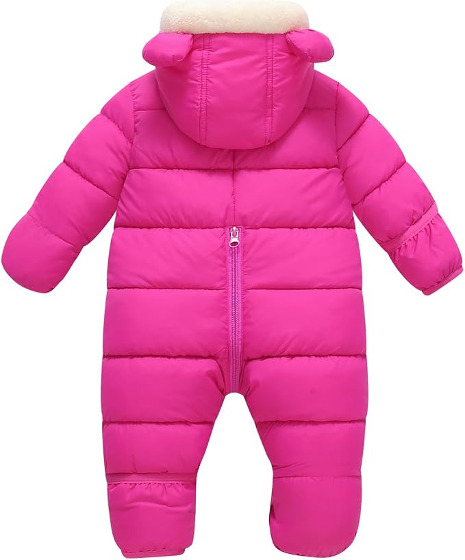 Newborn Baby Snowsuit Cute Boy Clothes Toddler Girl Snow Suits Jacket - Image 2