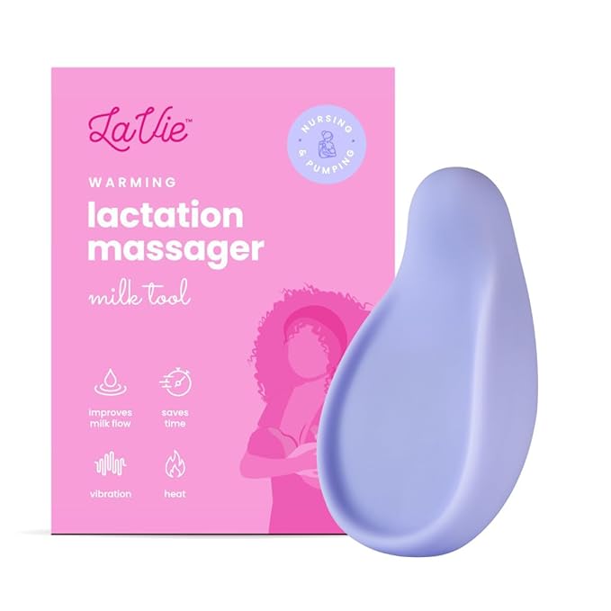 LaVie Warming Lactation Massager 3-in-1 Adjustable Heat + Vibration by LaVie