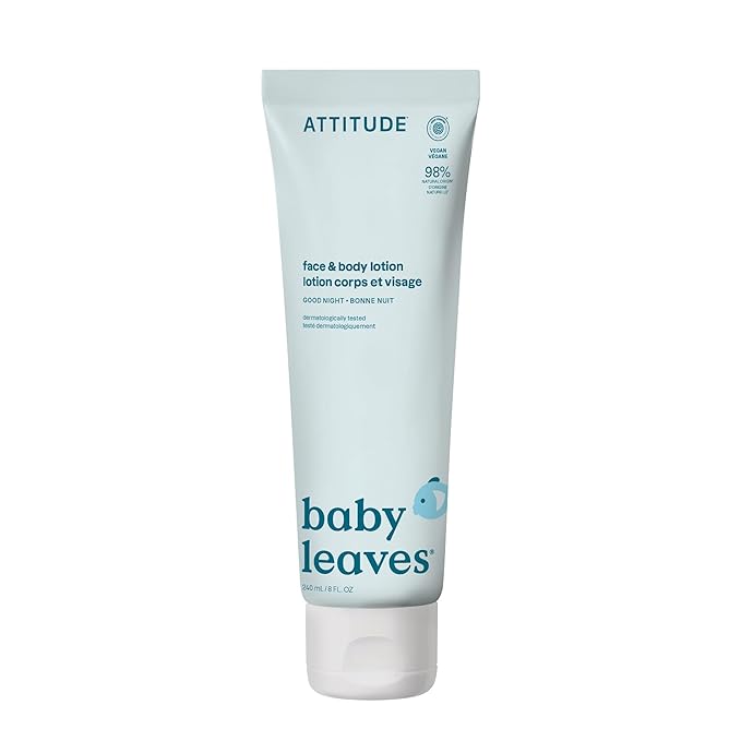 ATTITUDE Baby Lotion, EWG Verified Moisturizer, Dermatologically Tested by ATTITUDE