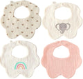 4 Pack Baby Bandana Bibs by Unknown