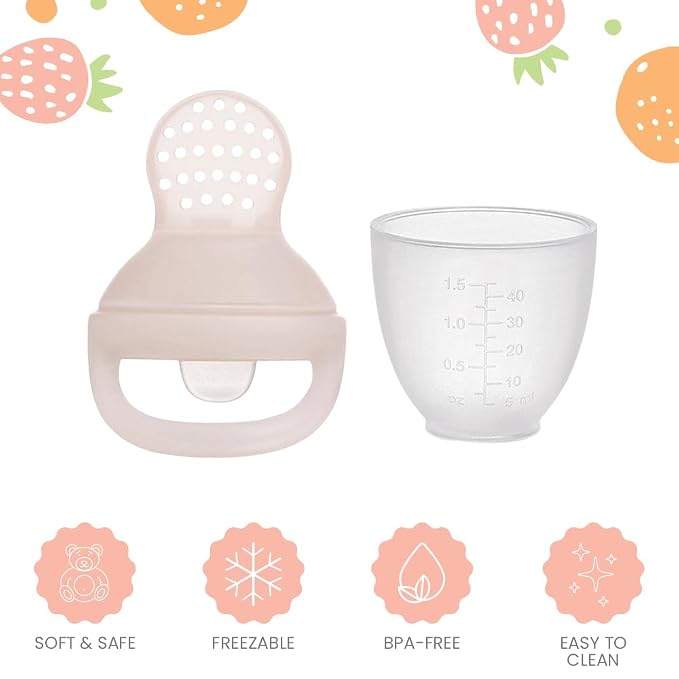 Lulyboo Silicone Fresh Fruit and Veggie Self-Feeder Pacifier - Image 8