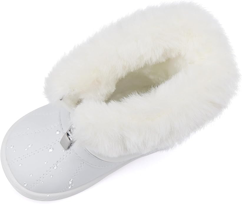 BMCiTYBM Baby Boy Girl Snow Boots Waterproof Winter Warm Booties Nonslip - Image 4