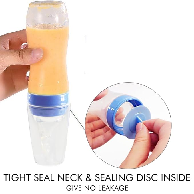 Matyz Silicone Baby Food Dispensing Spoon Squeeze Feeder - Image 5
