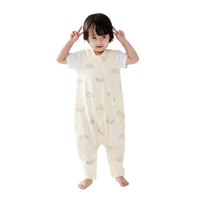 Duomiaomiao 0.5 TOG Toddler Sleep Sack 24-36 Months 100% Cotton Lightweight by DuoMiaoMiao