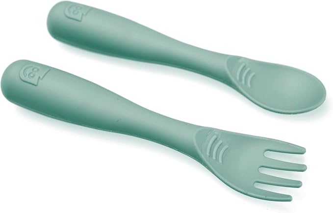 Talktools Bitsy Feeding Kid's Essentials Plate Set – Toddler Utensils, Spoon - Image 8