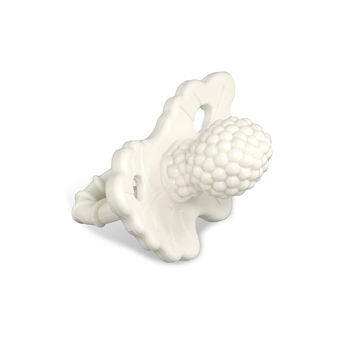 RaZbaby RaZberry Silicone Teether Pacifier – Teething Relief by RaZbaby