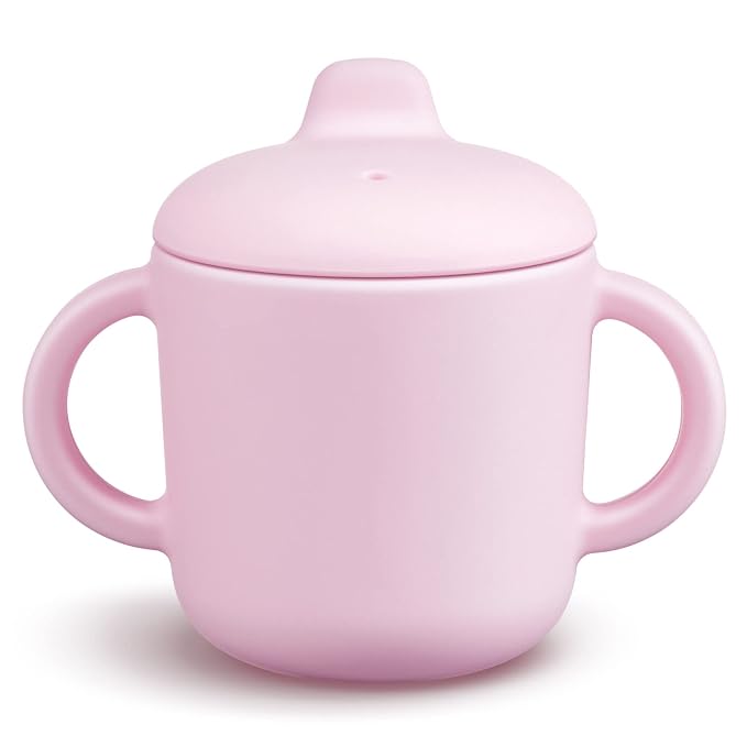6 Months+ Sippy Cups with Handles, Small Silicone Sippy Cups Leak Proof 5oz by Catii