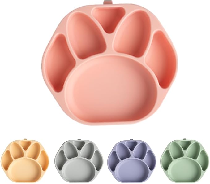 Baby Plates with Suction by Silunity
