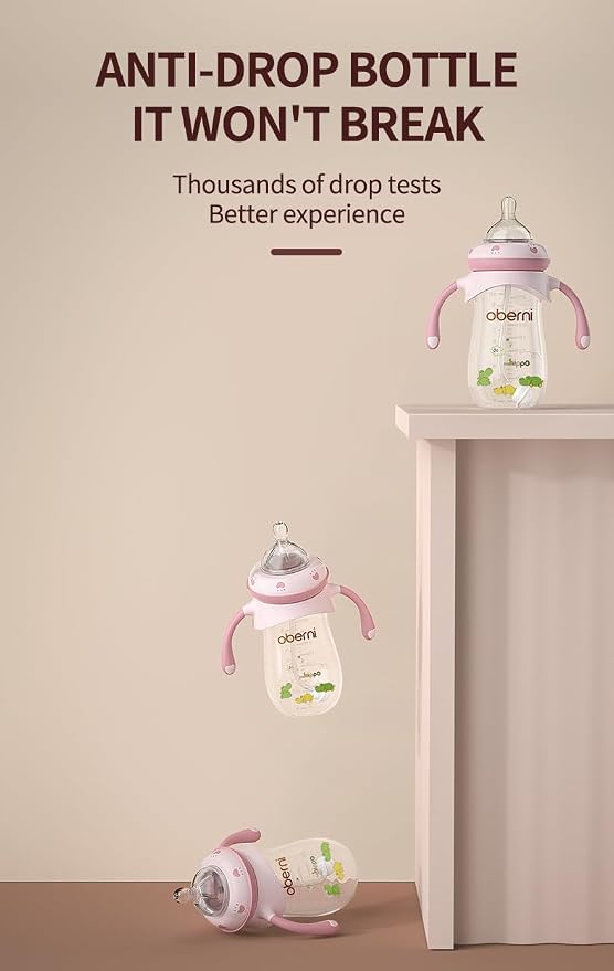 Baby Bottles, Weighted Straw Toddler Milk Bottles - Image 9