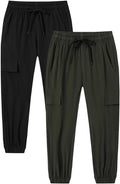 Toddler Boys Cargo Jogger Pants Baby Boys Sweatpants Thin Quick Dry Casual Pull by Muaney