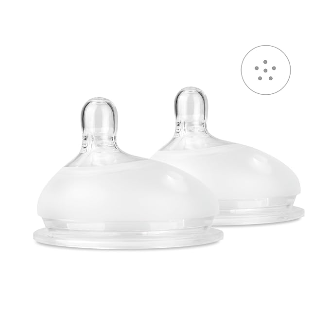 Olababy Gentle Bottle Silicone Replacement Nipple 2 Pack - Image 7