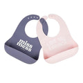 Baby Bib for Eating by Bella Tunno, Adjustable Fit for Babies 4-12 months & by BellaTunno