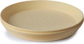 mushie Round Dinnerware Plates for Kids | Made in Denmark by mushie