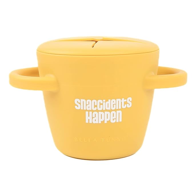 Bella Tunno Snack Cups for Toddlers, Silicone Spill Proof Food Container by BellaTunno
