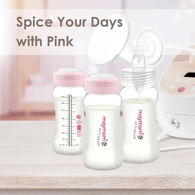 Wide Neck Breastmilk Collection n Storage Bottle 9oz; Re-markable SureSeal - Image 7