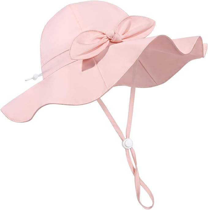 Baby Girl Sun Hat Summer Foldable Beach Hats by Weradau