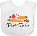 inktastic Future Foodie Cute Vegetable Baby Bib by Inktastic
