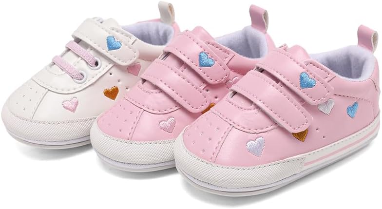 Clowora Baby Boys Girls Shoes Non-Slip Rubber Sole Sneakers Infant First - Image 7