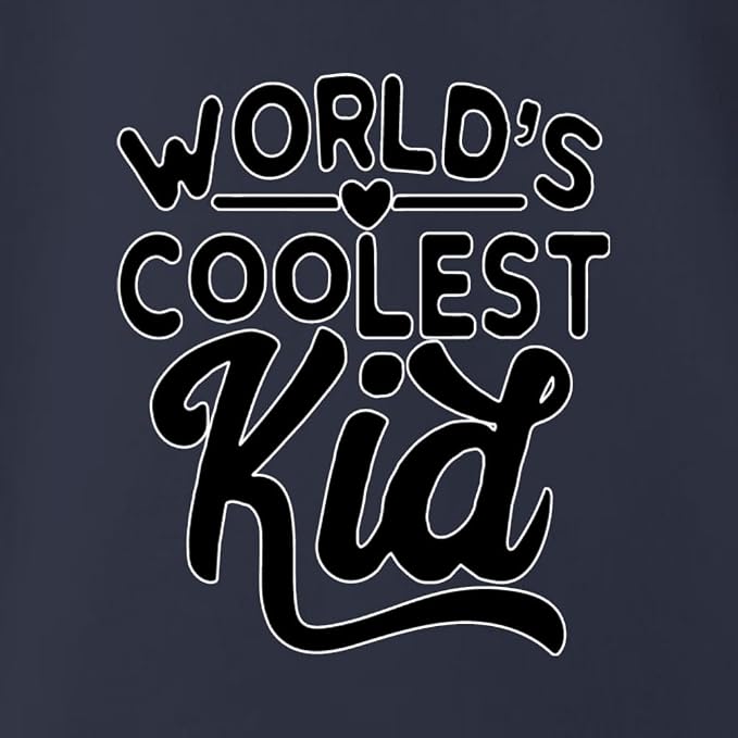 World's Coolest Kid Funny Cute Humor Infant Premium Jersey Baby Bib - Image 2