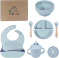Silicone Baby Feeding Set | BPA-FREE |9 PCS Baby Led Weaning Supplies Self by Unknown