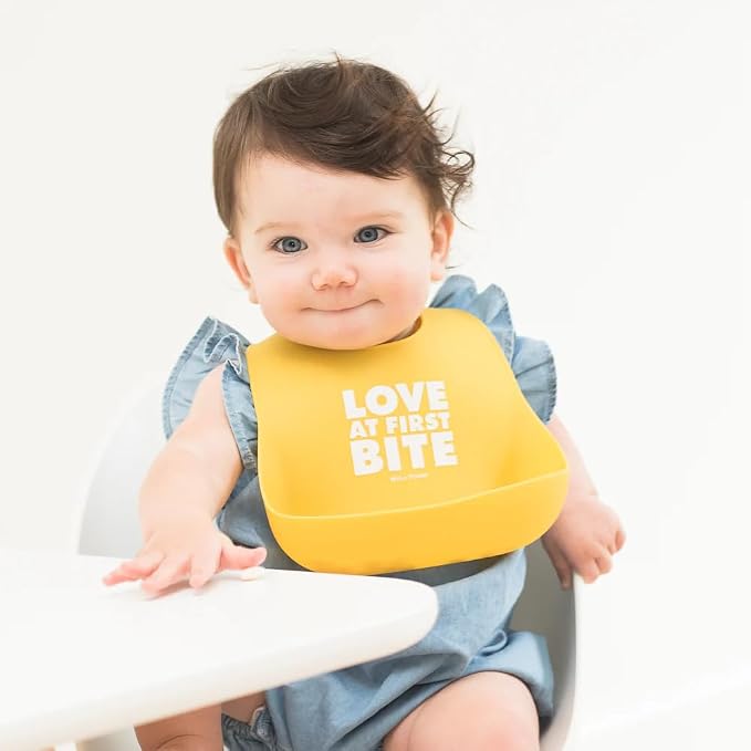 Baby Bib for Eating by Bella Tunno, Adjustable Fit for Babies 4-12 months & - Image 2
