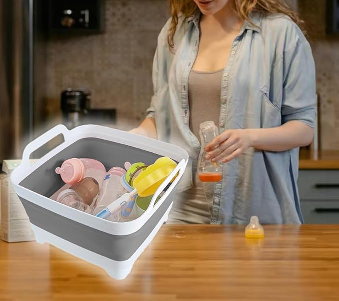 Collapsible Wash Basin for Baby Bottles - Image 6
