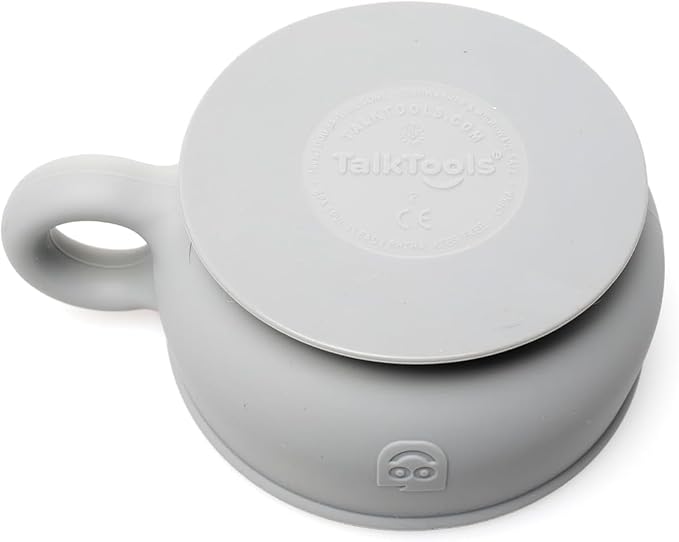 TalkTools Itsy Bowl & Snack Lid | Suction silicone dish - Image 2