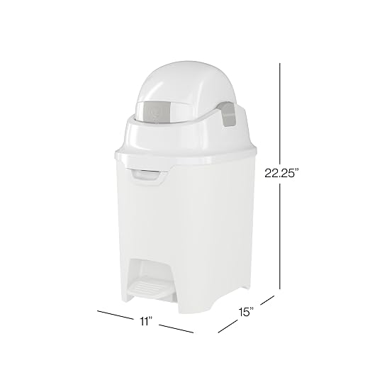 Foundations Mini Hands-Free Diaper Pail - Image 8
