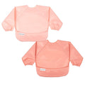 Tiny Twinkle Long Sleeve Bib for Babies & Toddlers – 2 Pack Waterproof Smock by TinyTwinkle