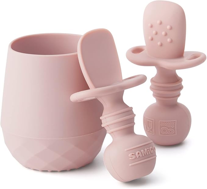 SAMiGO Silicone Baby Utensils by SAMiGO