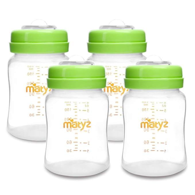 Matyz 4-PACK Breastmilk Storage Bottles by Matyz